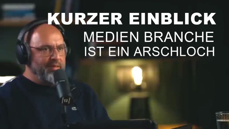Video Cover – Die Medien-Branche ist ein Arschloch