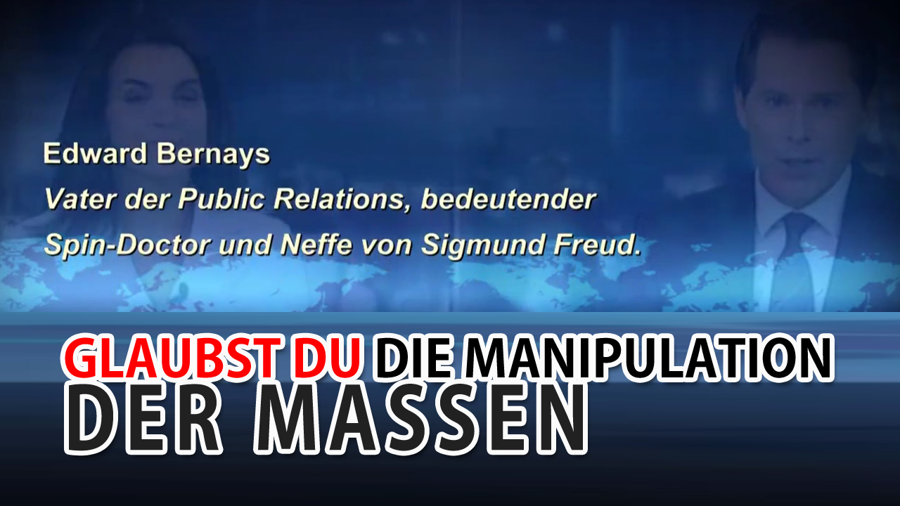 Video Cover - Glaubst du die Manipulation ist nur Unsinn? Edward Bernays