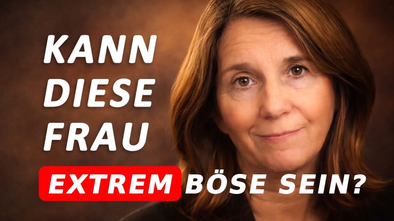 Video Cover - Kann diese Frau extrem böse sein? – Was befindet sich hinter diesem lieben Gesicht?