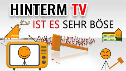 Hinterm TV ist es sehr böse - Für ganz neue Zuschauer