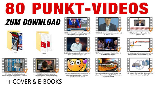 80 Punkt-Videos zum Download + Cover &amp; E-Books
