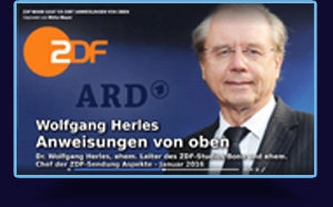 ZDF Mann Wolfgang Herles- Es gibt Anweisungen von oben