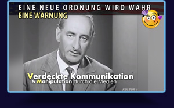 Aldous Huxley und seine Warnung vor der totalen Kontrolle in der Zukunft.